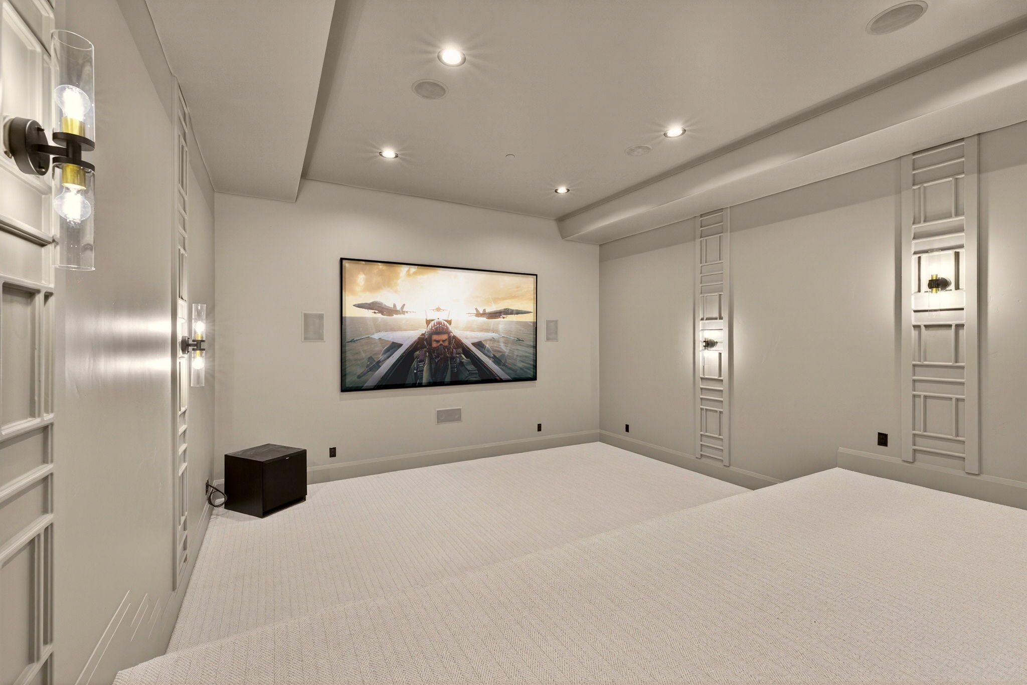 Finished basement great room